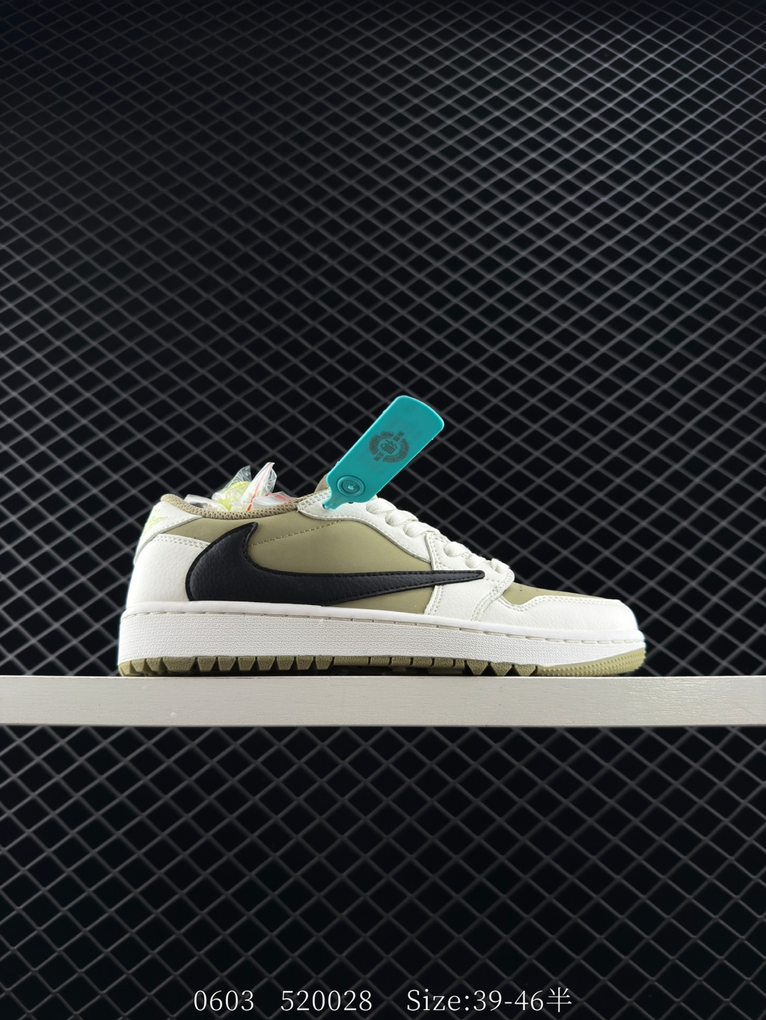 Travis Scott x Nike Air Jordan 1 Low Golf SP”Neutral Oliv” Travis Scott x Nike Air Jordan 1 Low Golf SP”Neutral Oliv”